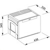 C50A503 - 134.0055.293 - Cube - Afvalsorteersysteem / Zijdelingse deuropening /