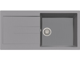 Plados Elegance AM9910 - Inbouw - 990 x 500mm - 1 bak - omkeerbaar - Ultrametal