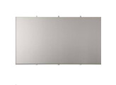 Novy 7200275 Rugwandpaneel 150 cm inox hoogte 75 cm