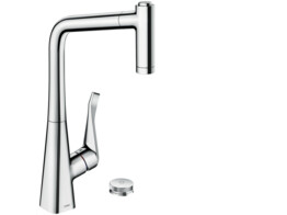 Hansgrohe 73806000 - M7120-H320 2-hole single lever kitchen mixer 320 with pull-