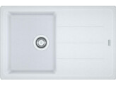 Franke BFG611 Basis - Inbouwspoeltafel / 780 x 500 mm / 1 bak / Platinum