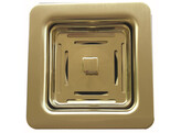 Artinox S.steel flip cap titanium  gold 