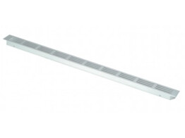 Lanesto - Ontluchtingsrooster Blank aluminium 475 x 26 mm