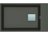 Franke KNG110620 Kubus 2.0 - Onderbouwspoelbak / 620 x 420 mm / Platinum
