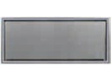 Novy 6920 Pureline Pro Compact 120 cm stainless steel