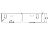 Lorreine spoelbak 4040R 40-40x40cm RVS