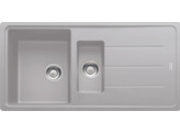 Franke BFG651 Basis - Inbouwspoeltafel / 970 x 500 mm / 1 1/2 bak / Platinum