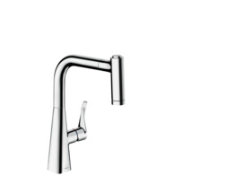 Hansgrohe 73800800 - M7116-H220 Single lever kitchen mixer 220 with pull-out spr