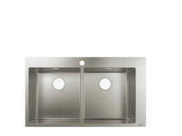 Hansgrohe 43303800 - S711-F765 Build-in sink 370 x 370