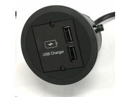 Bachmann - Pix 322394 - USB RVS-look/zwart/wit