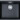 Franke SID110500 Sirius - Onderbouwspoelbak / 525 x 440 mm / 1 bak / Zwart